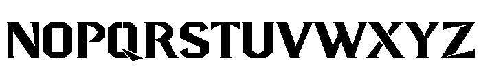 Kern Club Regular Font UPPERCASE