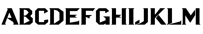 Kern Club Font UPPERCASE