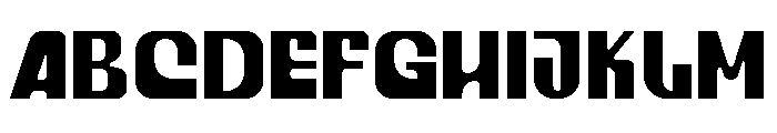 Kernoxa Regular Font UPPERCASE