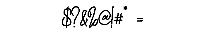 Kertang Font OTHER CHARS