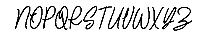 Kertang Font UPPERCASE