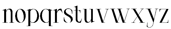 Kervain Regular Font LOWERCASE