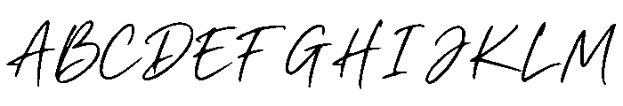 Kervano Regular Font UPPERCASE