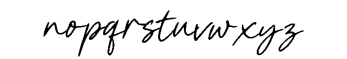 Kervano Regular Font LOWERCASE