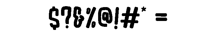 Ketchup Chicken Font OTHER CHARS