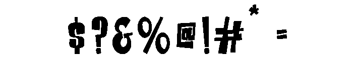 KettoKokkaRegular Font OTHER CHARS