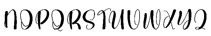 Keychain1 Font UPPERCASE