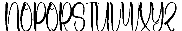 Keyhole Font UPPERCASE