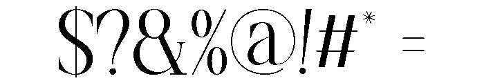 Keyla-Regular Font OTHER CHARS