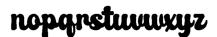 Keyland Font LOWERCASE