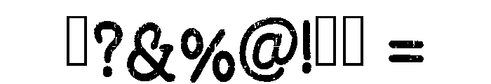 Keylock Vintage Regular Font OTHER CHARS