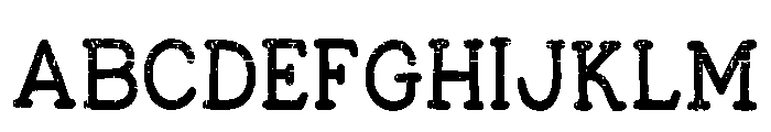Keylock Vintage Regular Font UPPERCASE