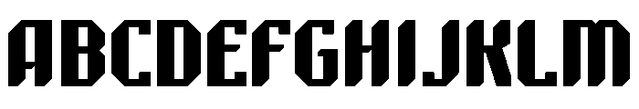 Keysta Regular Font UPPERCASE