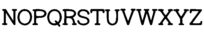 Keystrokes Font UPPERCASE