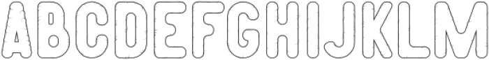 KENDHEL Regular ttf (400) Font UPPERCASE