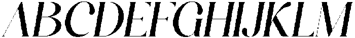 Kealuna Italic otf (400) Font UPPERCASE