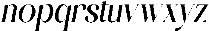 Kealuna Italic otf (400) Font LOWERCASE