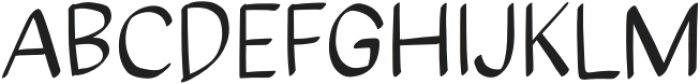 Keaton Regular otf (400) Font UPPERCASE