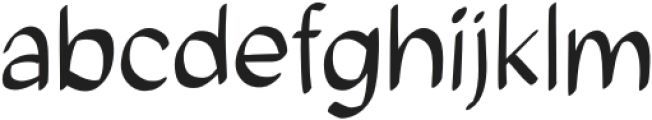 Keaton Regular otf (400) Font LOWERCASE