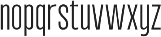 Kebal Thin otf (100) Font LOWERCASE