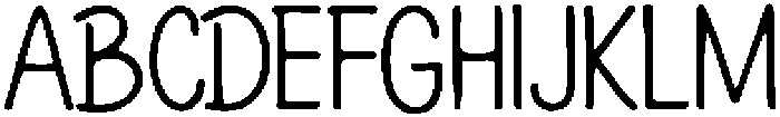 Kebese ttf (400) Font UPPERCASE