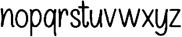 Kebese ttf (400) Font LOWERCASE