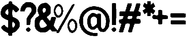 Kebovo ttf (400) Font OTHER CHARS