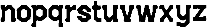 Kebovo ttf (400) Font LOWERCASE