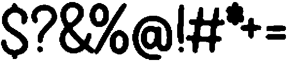 Kebuqu ttf (400) Font OTHER CHARS