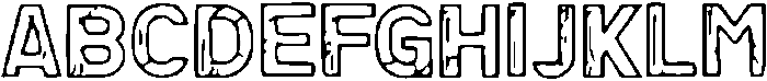 Kece ttf (400) Font UPPERCASE