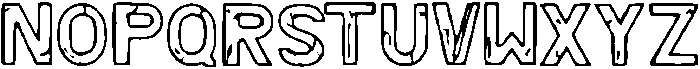 Kece ttf (400) Font UPPERCASE
