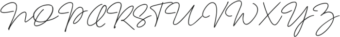 Kedira Signature otf (400) Font UPPERCASE