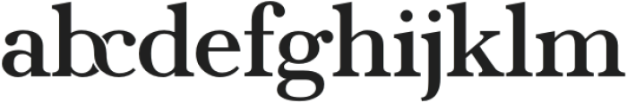 Kefhila Regular otf (400) Font LOWERCASE