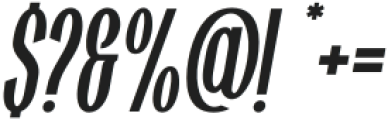 Kefka Italic otf (400) Font OTHER CHARS
