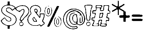 Kegeza ttf (400) Font OTHER CHARS