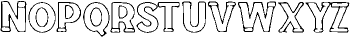 Kegeza ttf (400) Font UPPERCASE