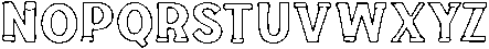 Kegeza ttf (400) Font LOWERCASE