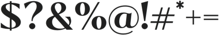 Kegina-Bold otf (700) Font OTHER CHARS