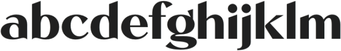 Kegina Extra Bold otf (700) Font LOWERCASE