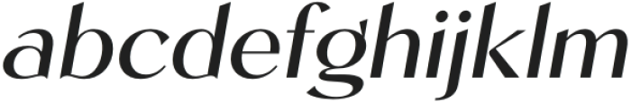 Kegina-Italic otf (400) Font LOWERCASE
