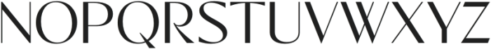 Kegina Light otf (300) Font UPPERCASE