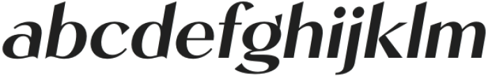 Kegina Semi Bold Italic otf (600) Font LOWERCASE