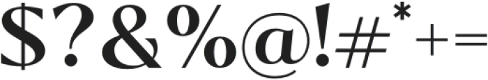 Kegina Semi Bold otf (600) Font OTHER CHARS