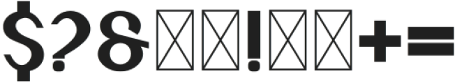 Kegisha Regular otf (400) Font OTHER CHARS