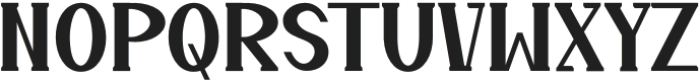 Kegisha Regular otf (400) Font UPPERCASE