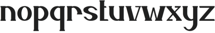 Kegisha Regular otf (400) Font LOWERCASE