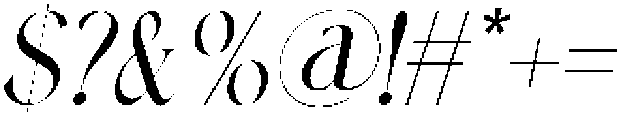 Kegson-Italic otf (400) Font OTHER CHARS