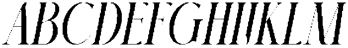 Kegson-Italic otf (400) Font UPPERCASE