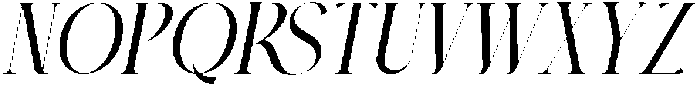 Kegson-Italic otf (400) Font UPPERCASE