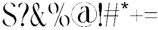 Kegson-Regular otf (400) Font OTHER CHARS
